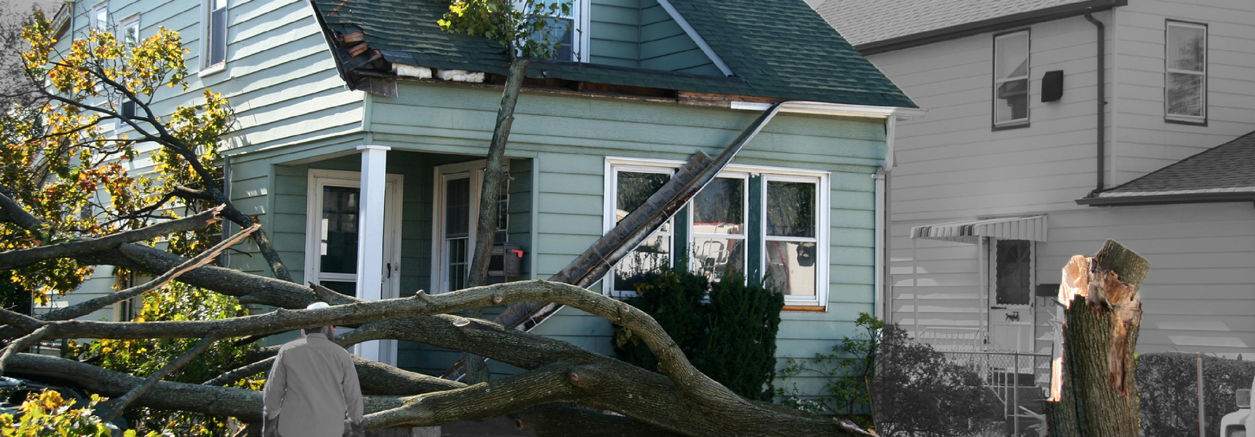 Roof Damage - Pic 1